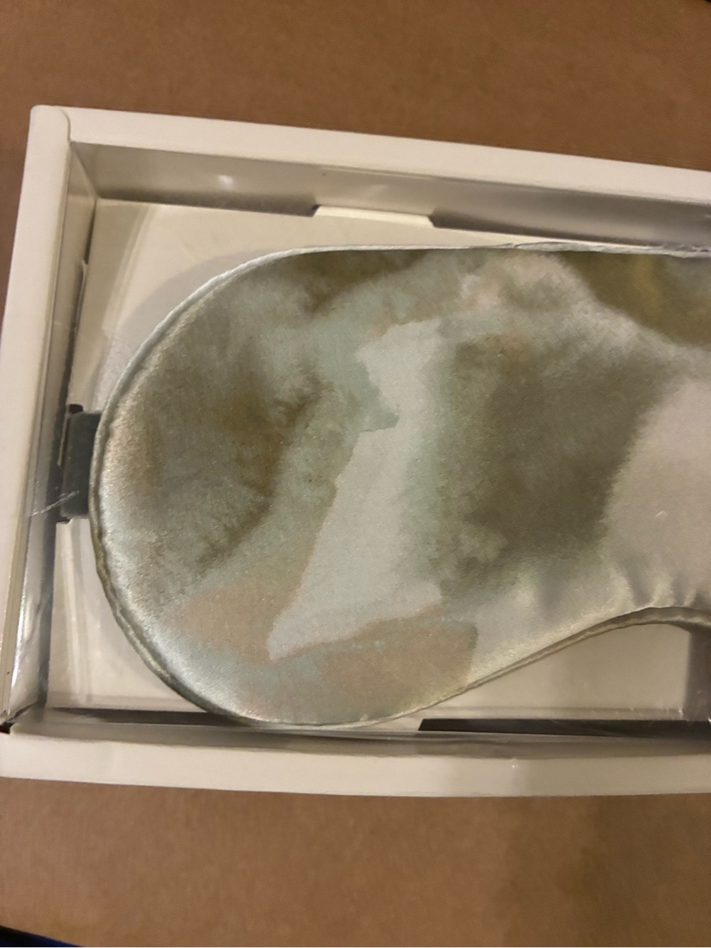 Silk Eyemask Blush Watercolor - Casaluna - Picture 3 of 4